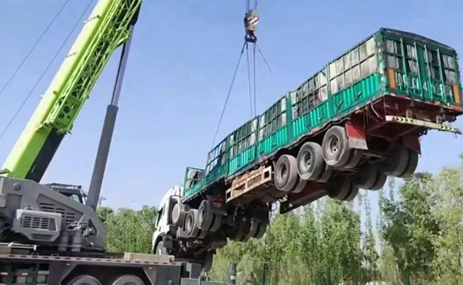 崇信道路脱困救援案例